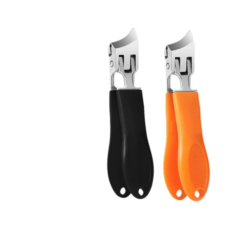 Anti splash diagonal nail clippers large opening nail clippers