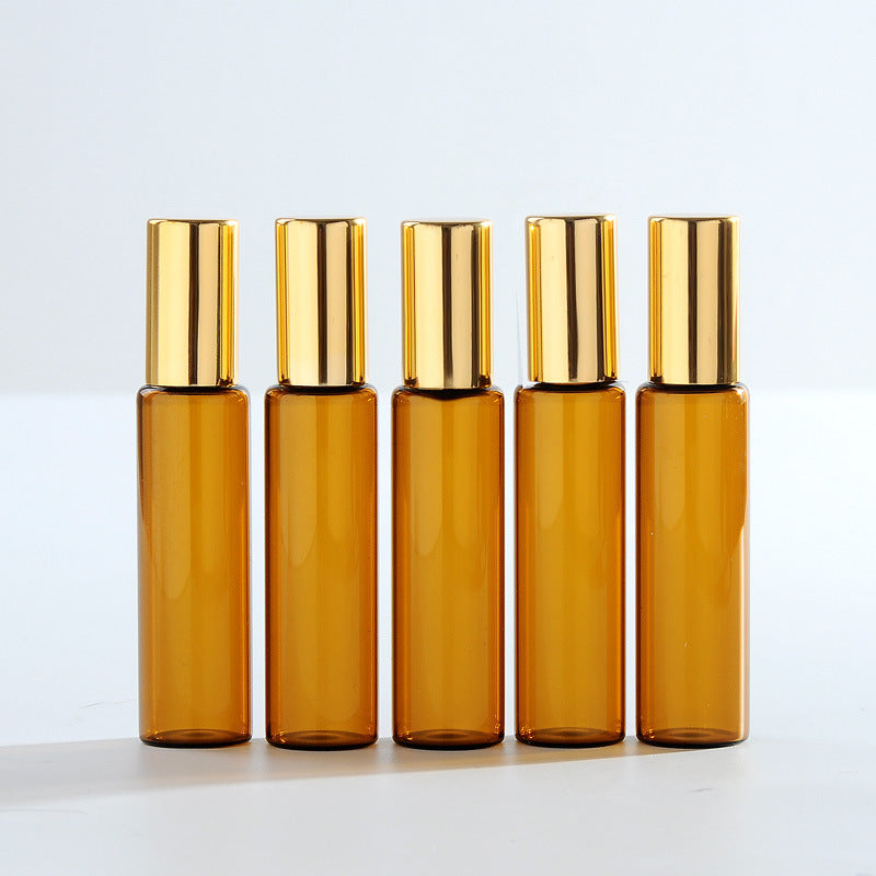 Ball essential oil bottle 1/2/3/5/10ML tawny ball lotion bottle