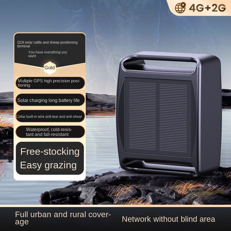 GPS Animal Tracker for Pastoral Use in Mountainous Areas – Anti-Loss Locator for Horses, Dogs, Pigs, and Livestock