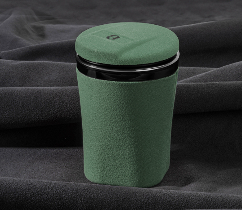 Suitable for AITO WENJIE car ashtray M5 M7 M9 car with lid anti fly ash suede interior supplies