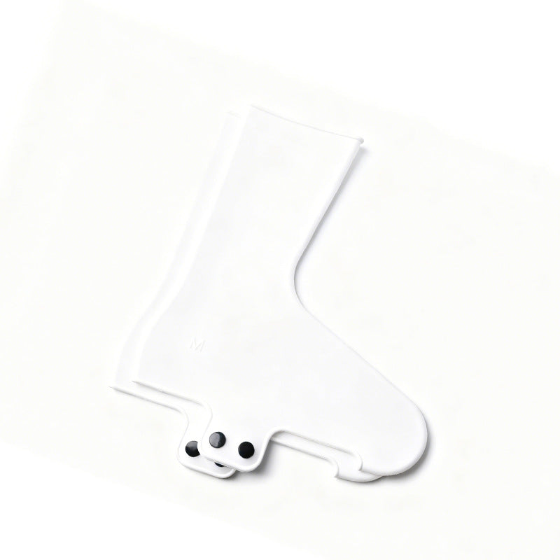 Silicone Road Cycling Shoe Covers - Windproof, Waterproof & Warm for Cold Weather, Easy to Clean