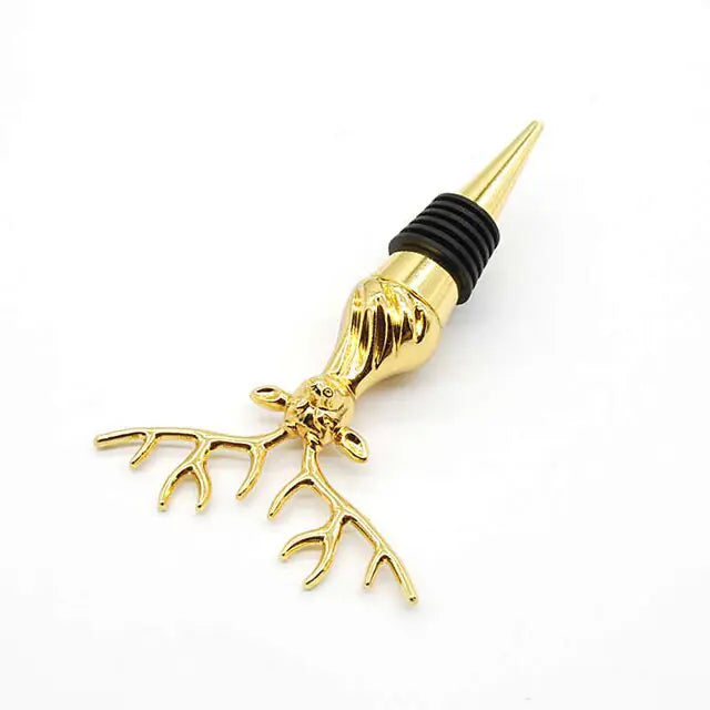 Zinc Alloy Wine Stopper Crystal Wine Champagne Bottle Stopper Vacuum Sealed Wedding Heart Gift Wine Pourer Stopper Dropshipping