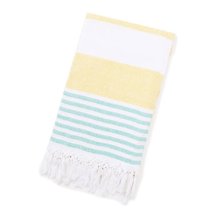 Turkish Beach Towel Striped Fringe Quick-Dry Large Size Cotton Bath Towel Multiple Styles Wholesale