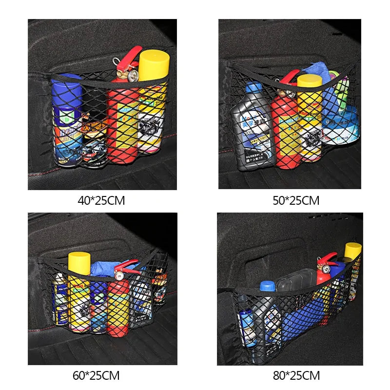 Car Trunk Mesh Storage Bag