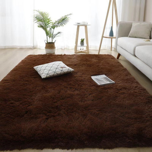 Tie-Dye Rug Living Room Minimalist Modern Coffee Table Mat Bedroom Velvet Full Coverage Bedside Rug Tatami Floor Mat