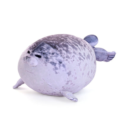 Simulated seal pillow cushion soft and fluffy seal cushion