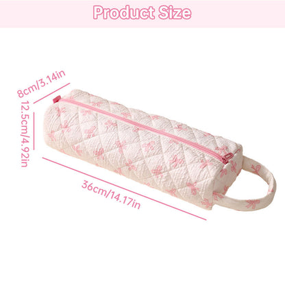 Padded Hair Dryer & Curling Iron Storage Bag | Large Cotton Dustproof Travel Case with Handle