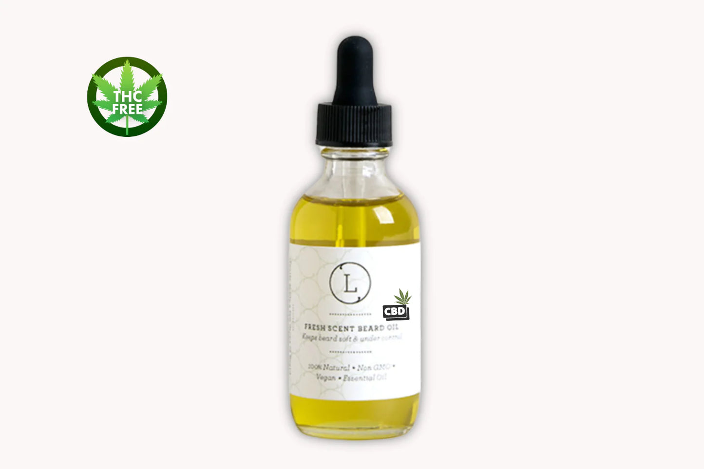 Natural Handmade Beard Oil with CBD, Beard Softener, Beard Moisture, Beard care (THC free)