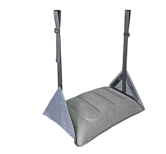For Comfy Hanger Travel Airplane Footrest Hammock inflatable PVC Foot Resting Hammock for Travel Office Leg Hammock hanging swi