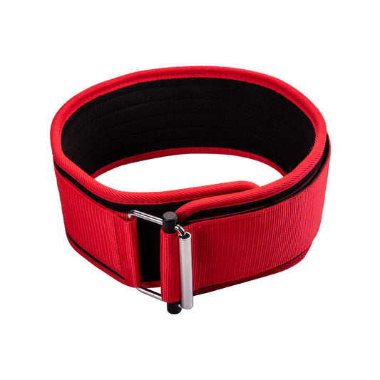 Weightlifting Belt with Self-Locking Buckle Blue Fitness Belt for Deadlift Support Powerlifting Training Waist Belt
