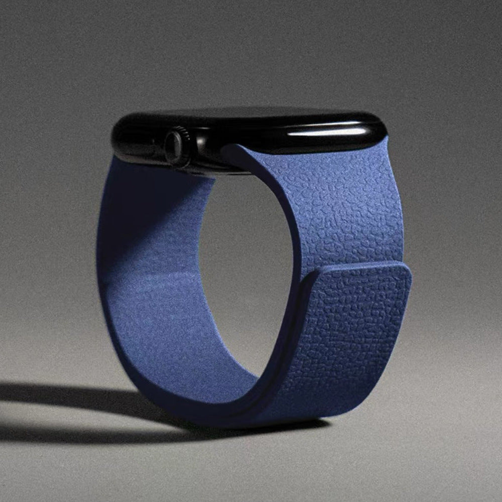 Apple iWatch, Huawei Watch 5, Samsung GT5 Silicone Watch Band with Soft Magnetic Adsorption and Lychee Pattern