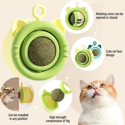 Cat Licking LeCat Mint Ball Supplies Teeth Grinding Artifact