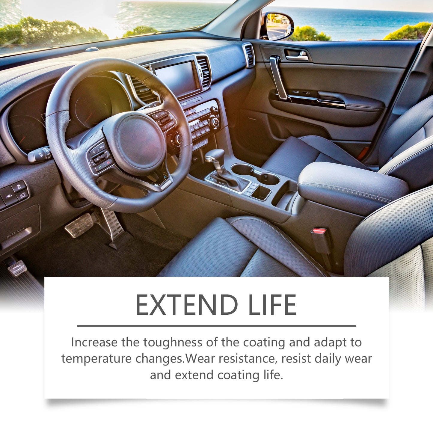 Homonth Automotive Interior Repair Coating Kit Automotive Interior Plastic Parts Crystal Coating Plating Agent