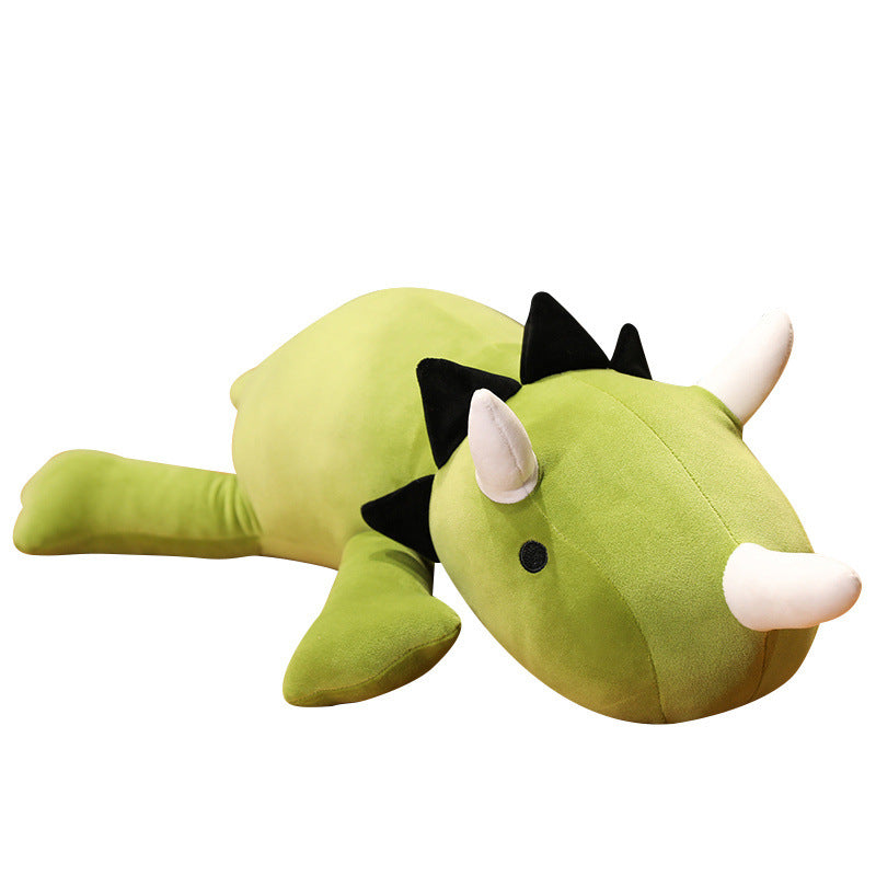 Dinosaur Weighted Plush Stuffed Toy Triangle Dinosaur Pillow