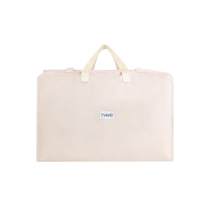 Portable Travel Clothes Organizer Bag - Large Storage with Separate Compartments for Shirts, Pants, Underwear & Socks