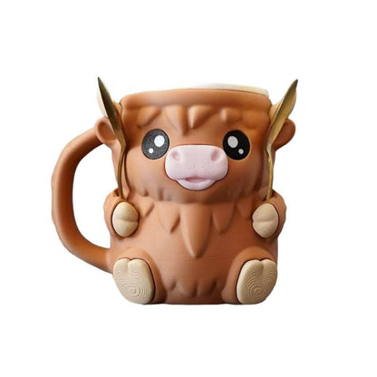 Highland Cow Ice Pint Holder
