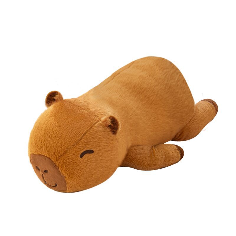 Cute Plush Weighted Stuffed Animal Pillow, Green Dinosaur Design, Filled with Glass Beads, Soft Body, Lying Pose Panda Sleep Pillow