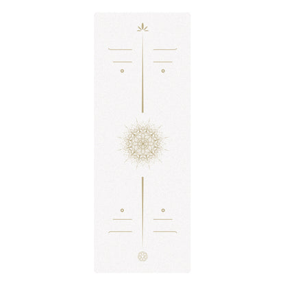 Matte PU Natural Rubber Yoga Mat Non-Slip Durable Shock-Absorbing Exercise Dance Fitness Premium Mat
