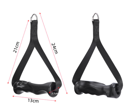 Pull-Up Bar Handle Resistance Band Ring Chest Expander Handle Hook