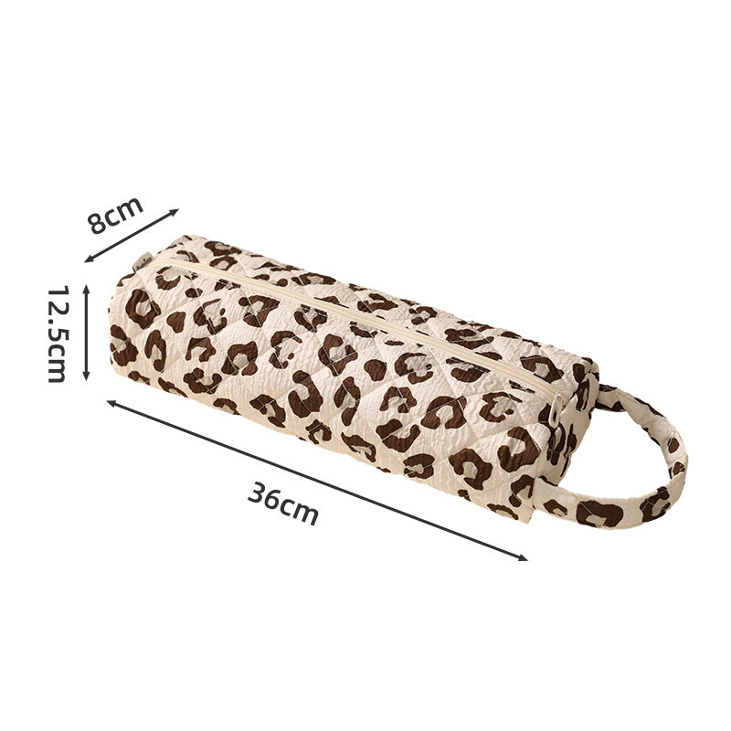 Padded Hair Dryer & Curling Iron Storage Bag | Large Cotton Dustproof Travel Case with Handle