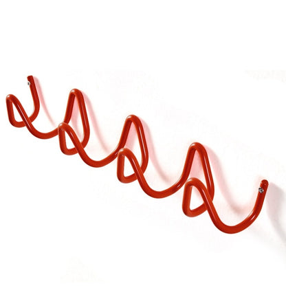 Waterproof Wave-Design Wall Hook: Minimalist Metal Storage Hook for Various Items, Creative Space-Saving for Home