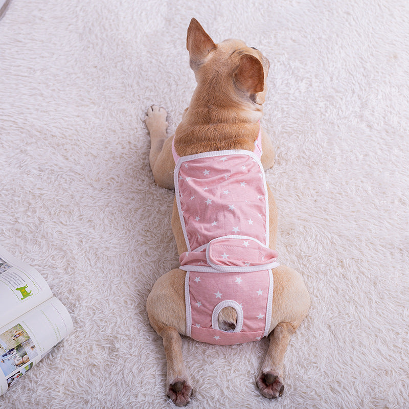 Female Teddy corgi Puppy Pug Menstrual Pet Safety Pants