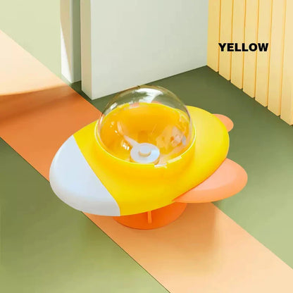 Cat toy pet spinning food ball