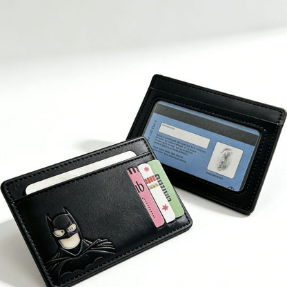 ID Card Batman PU Card Holder High-End Passport Case, Card Wallet