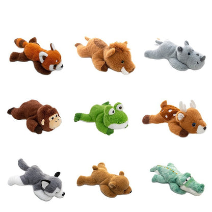 Faux Animal Plush Toy Wholesale Dolls Cute Keychain Birthday Gift Office Decoration Palm-Sized Toy