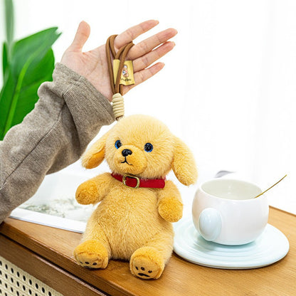 Faux Animal Plush Toy Wholesale Dolls Cute Keychain Birthday Gift Office Decoration Palm-Sized Toy