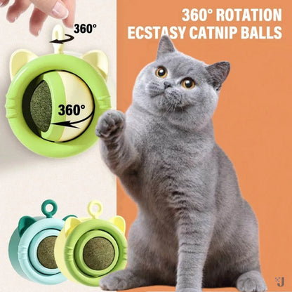 Cat Licking LeCat Mint Ball Supplies Teeth Grinding Artifact