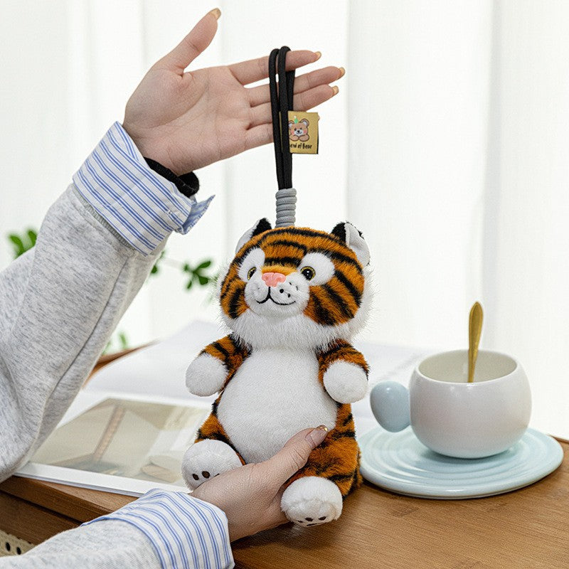 Faux Animal Plush Toy Wholesale Dolls Cute Keychain Birthday Gift Office Decoration Palm-Sized Toy