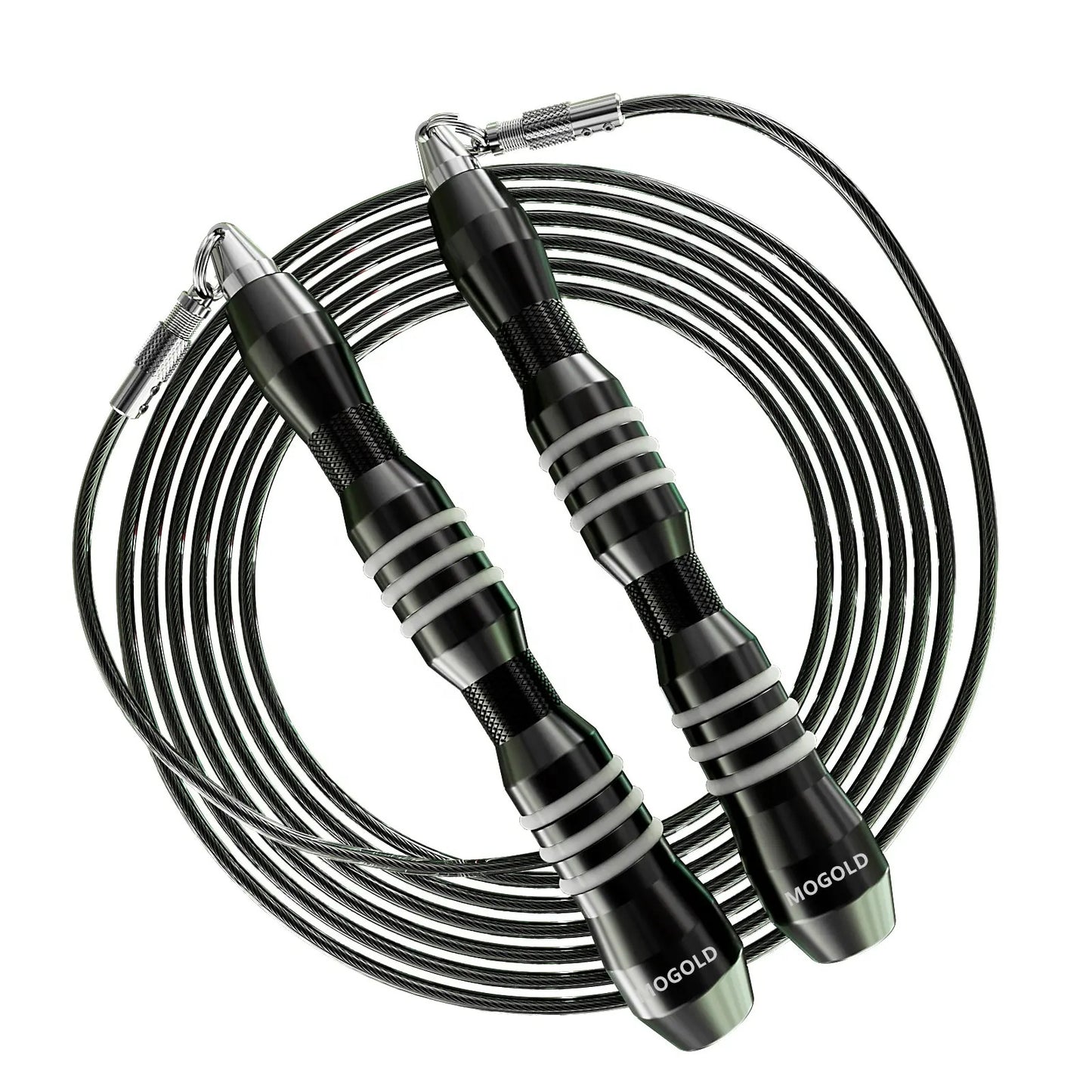 Quick Release Aluminum Dual Rope 3/5mm Handle Pure Steel Wire High Precision Bearing Racing Competition Sports Jump Rope