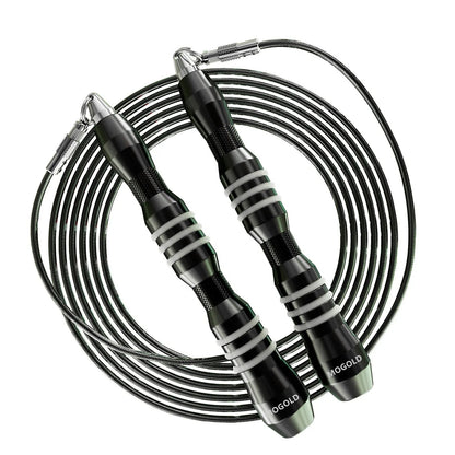 Quick Release Aluminum Dual Rope 3/5mm Handle Pure Steel Wire High Precision Bearing Racing Competition Sports Jump Rope