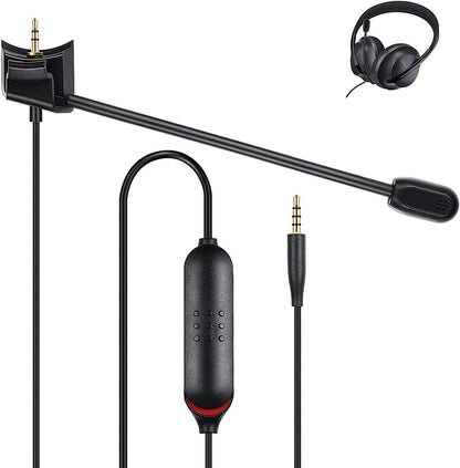 Suitable for Doctor BOSE QC45 earphones with microphone gaming version Mic noise cancelling microphone gaming earphone cable