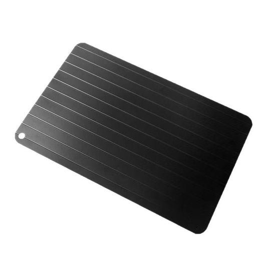 Quick Thawing Tray | Large Size with Groove Design for Frozen Meat & Food, Safe & Rapid Kitchen Thawing Tool