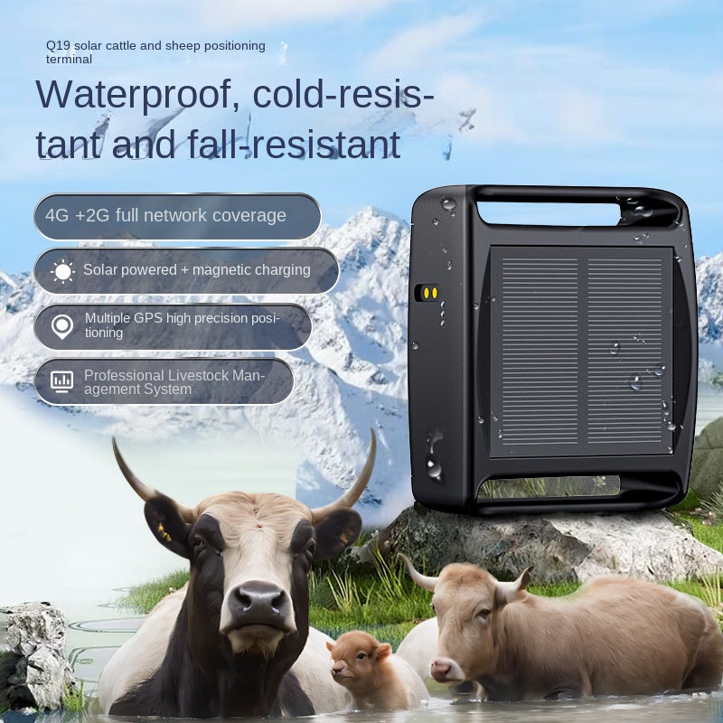 GPS Animal Tracker for Pastoral Use in Mountainous Areas &ndash; Anti-Loss Locator for Horses, Dogs, Pigs, and Livestock
