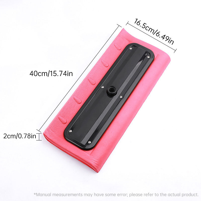 High-Altitude Snow Removal Tool with Lightweight Foam Head - Safe for Roofs, Gutters, and Cars