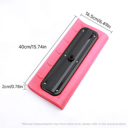 High-Altitude Snow Removal Tool with Lightweight Foam Head - Safe for Roofs, Gutters, and Cars