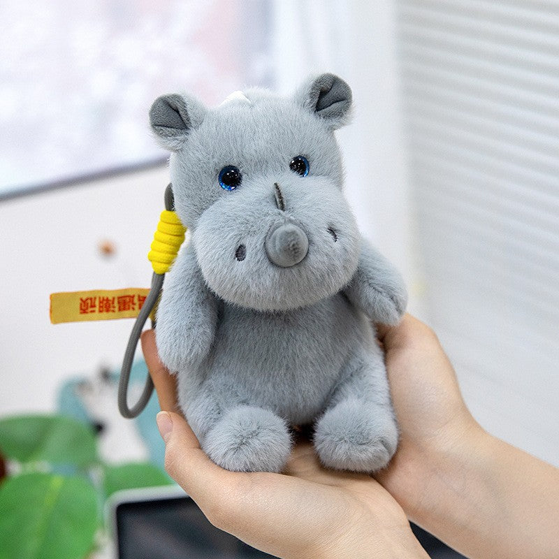 Faux Animal Plush Toy Wholesale Dolls Cute Keychain Birthday Gift Office Decoration Palm-Sized Toy