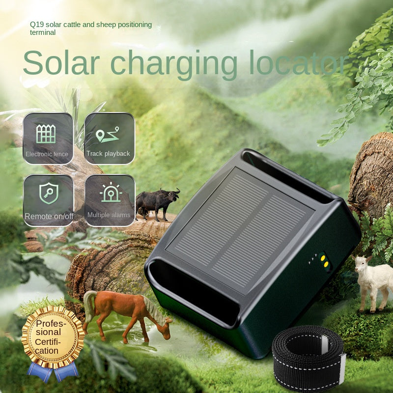GPS Animal Tracker for Pastoral Use in Mountainous Areas &ndash; Anti-Loss Locator for Horses, Dogs, Pigs, and Livestock