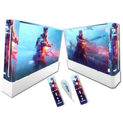 Wii Skin Sticker PVC Colorful Decal Game Sticker