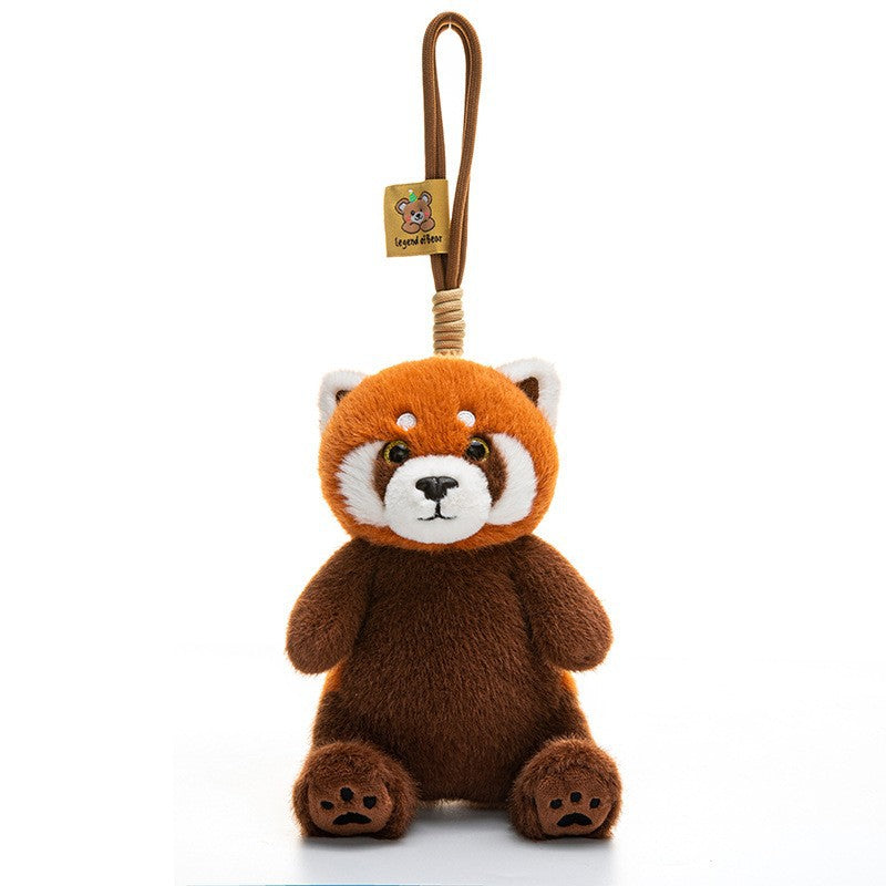 Faux Animal Plush Toy Wholesale Dolls Cute Keychain Birthday Gift Office Decoration Palm-Sized Toy