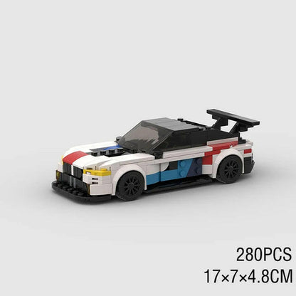 MOC 911 MK4 Supra Speed Champions Racing Car