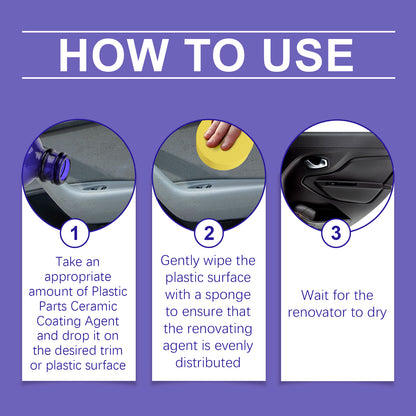 Rayhong Automotive Plastic Retreading Agent, Car Interior Seat Decoration Cleaning Decontamination Retreading Maintenance Cleaner