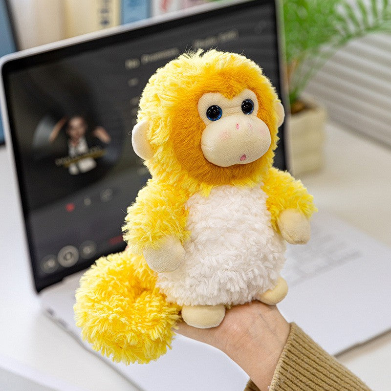 Faux Animal Plush Toy Wholesale Dolls Cute Keychain Birthday Gift Office Decoration Palm-Sized Toy
