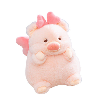 Cute Pig Plush Toy Collection Pink Little Pig Lulu Doll Stuffed Animal Children's Soft Doll Gift Factory Wholesale