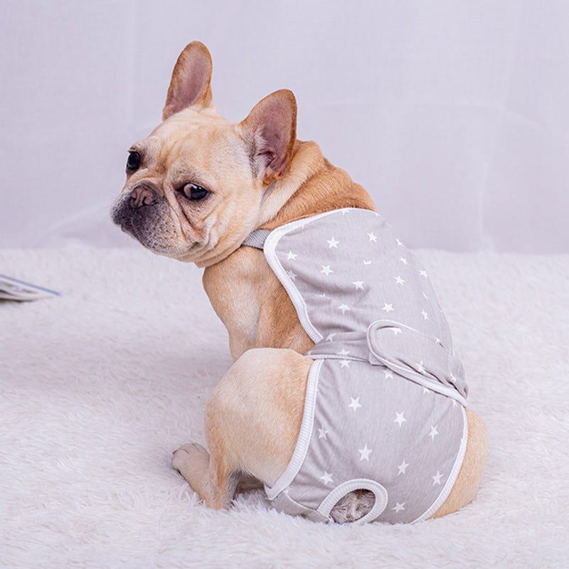 Female Teddy corgi Puppy Pug Menstrual Pet Safety Pants