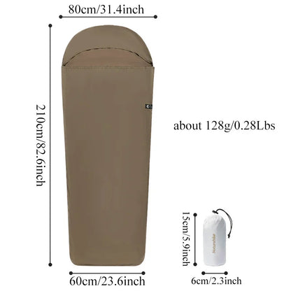 Ultralight Sleeping Bag Liner for Travel & Camping - Warm Nylon Inner Sheet for Hotels, Hiking, Backpacking