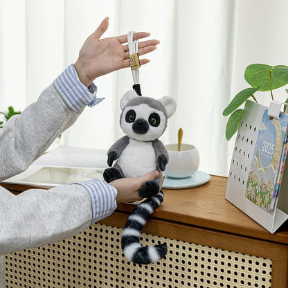 Faux Animal Plush Toy Wholesale Dolls Cute Keychain Birthday Gift Office Decoration Palm-Sized Toy